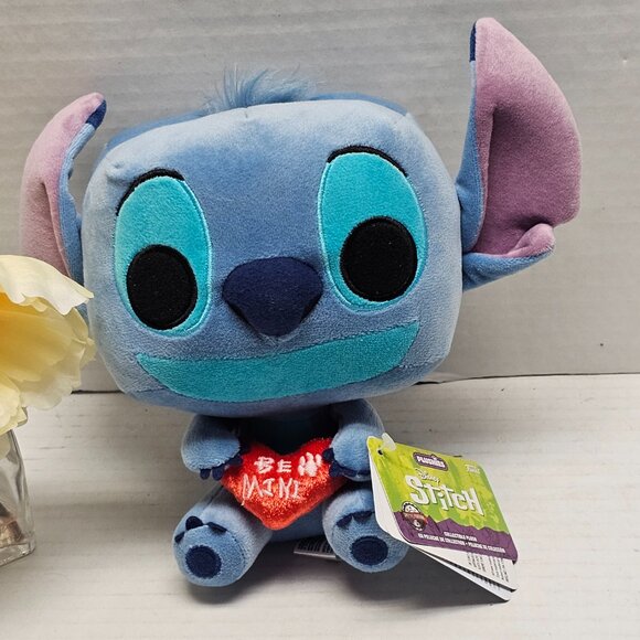 NWT Disney Funko Lilo & Stitch Be Mine Red Heart❤️Plush Love Doll Toy Decor Gift - Picture 5 of 8